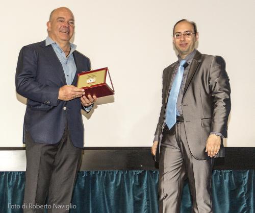 Fabrizio Fazio con Giuseppe Pedersoli