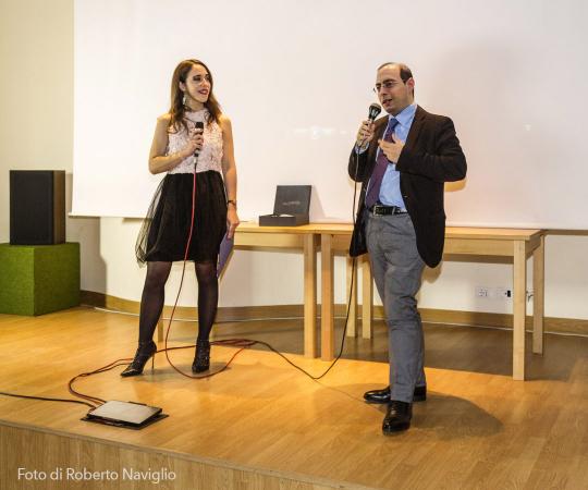 Fabrizio Fazio al Premio Iris Roma